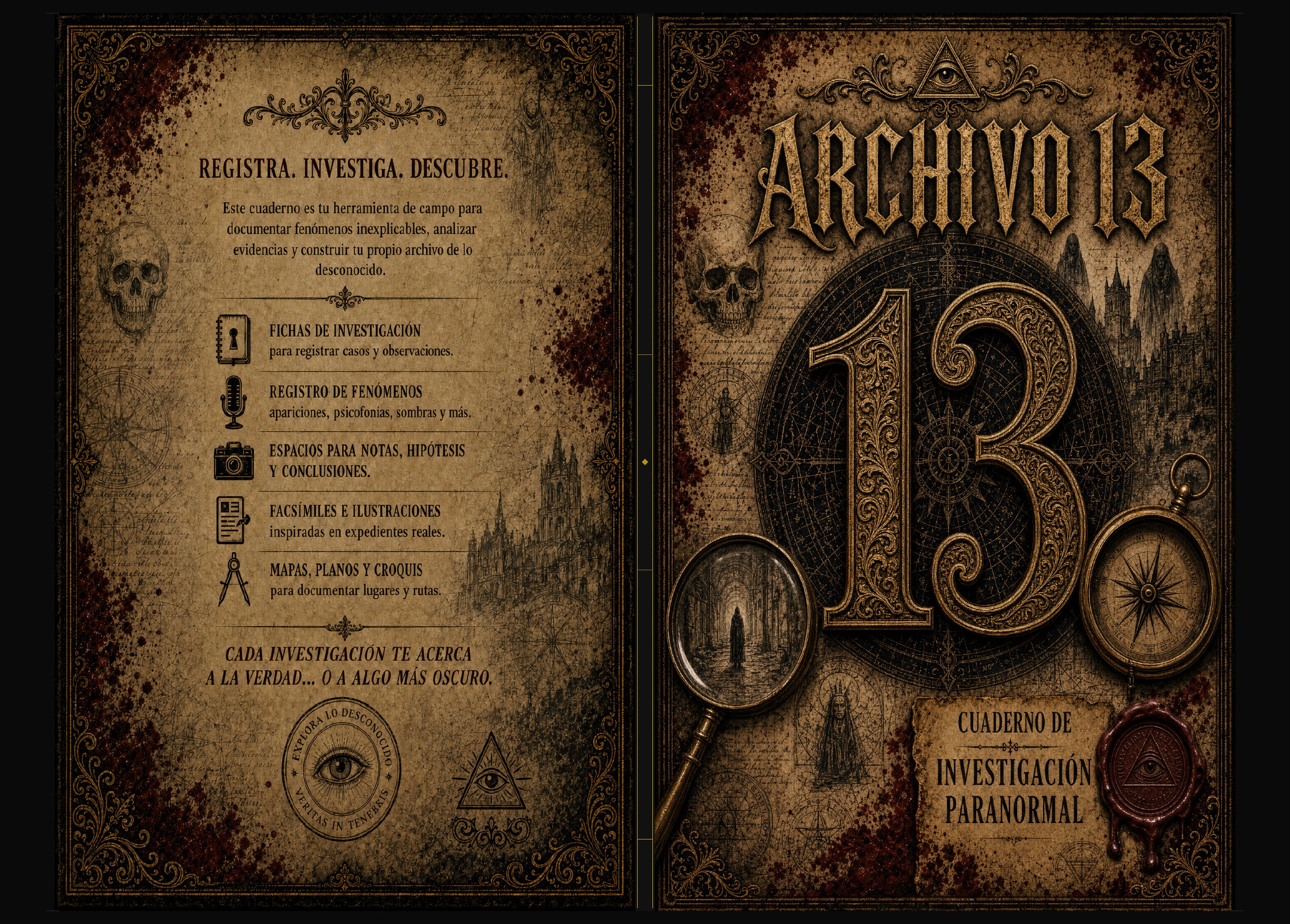 Archivo 13: Cuaderno de Investigación Paranormal - Imagen 2